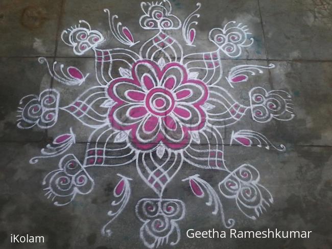 Pink delight! - iKolam